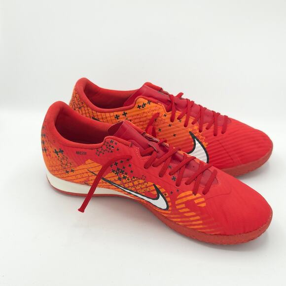 Nike Zoom Vapor 15 Academy MDS IC Men\'s Size 8.5 Soccer Red Orange FD1164-600 main image 8